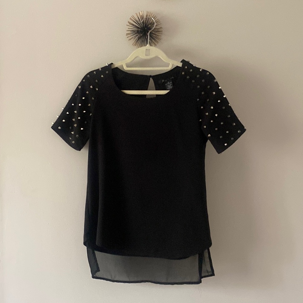 Nasty Gal studded top